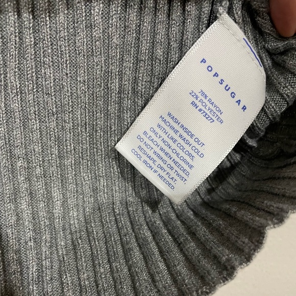Popsugar Ribbed Sweater - S - Picture 8 of 10